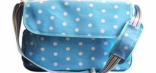 Annie Harrington Changing Bag (Blue Spot)