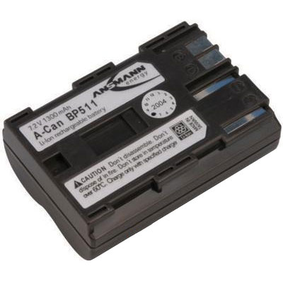 Ansmann Lithium-ion BP-511 Canon Fit Battery
