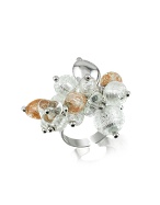 Antica Murrina Babylon - Murano Glass and Sterling Silver Charm