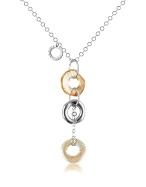Antica Murrina Jodie - Murano Glass Drop Sterling Silver Necklace