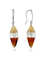 Antica Murrina Liberty - Murano Glass and Sterling Silver Drop