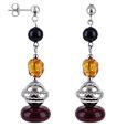 Antica Murrina Veneziana Clotilde - Murano Glass and Sterling Silver Bead Drop Earrings