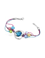 Antica Murrina Veneziana Pamela - Murano Glass and Sterling Silver Heart Bracelet