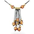 Tahiti - Murano Glass Bead Drop Necklace