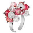 Virginia - Pink Murano Glass Ring