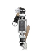 Antica Murrina Vivaldi - Murano Glass Charm and Leather Strap