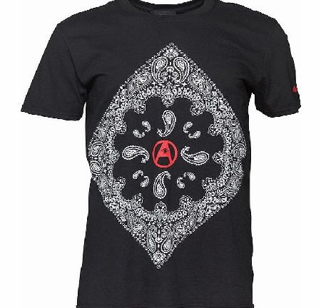 Mens Santana T-Shirt Black