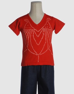 TOPWEAR Short sleeve t-shirts GIRLS on YOOX.COM