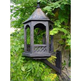 Brown Wall Mounted Gothic Table