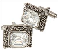 Crystal Cufflinks by Simon Carter