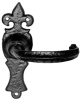 Lever Bathroom Door Handles 152x50 2448