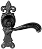 Lever Bathroom Door Handles 158x50 2449