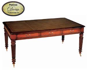 replica victorian writing table