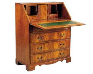 Antique replica writing bureau