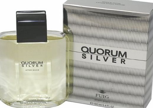 Antonio Puig Puig Quorum Silver After Shave Lotion 100ml