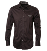 Dark Purple Long Sleeve Shirt