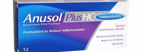 Plus HC Suppositories (12)