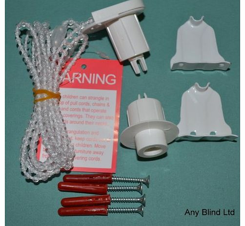 Deluxe Roller Blind fixing repair kit Metal brackets 25mm