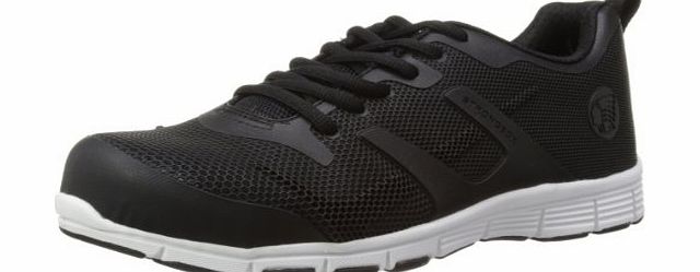 Apache Mens Vault Black Safety Shoes 8 UK, 42 EU Regular