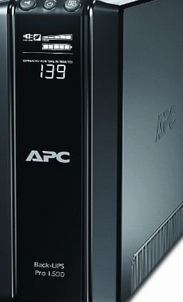 APC BR1500GI Power-Saving Back-UPS Pro 865 Watts /1500 VA, Input 230V /Output 230V