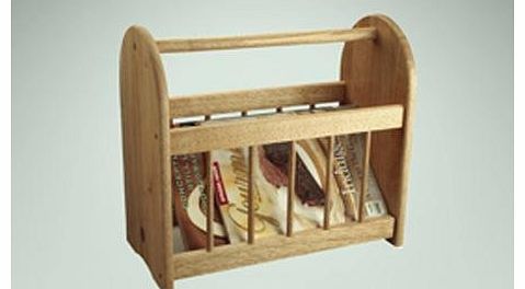 Apollo Solid Wood Magazine rack.