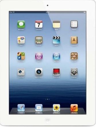 Apple  iPad with Retina display - 4th generation - WiFi - 16 GB - white - NEW iOS 6, 9.7`` high resolution Retina display, 5-megapixel iSight camera