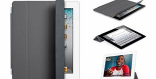 iPad 2/3/4 Smart Cover - Polyurethane - Dark Grey