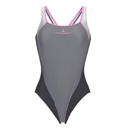 Aqua Sphere Samoa Swimsuit - Grey and Pink