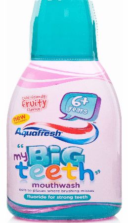 Aquafresh Big Teeth Mouthwash Original Fruity