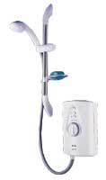 Aquastyle II Electric Shower 9.5kw White & Chrome