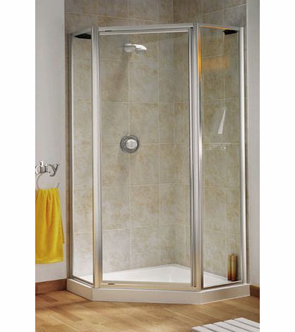 90cm Aquarius Pentagon Shower Enclosure