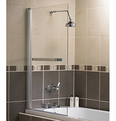 Aqualux Aquarius Shower Screen with Towel Rail