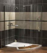 Aqualux Aquaspace Walk Around Shower Enclosure Right Hand Entry