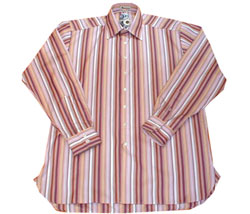 Aquascutum Multi-stripe bluff edge