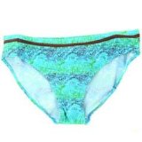 OP Bikini Hi Leg Brief Ladies Surfshack Flower 12