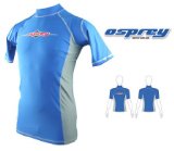 (Osprey) Mens Wetsuit Rash Vest (Extra Large) (Blue/Grey)