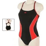 Aquasphere Slazenger X Back Suit Ladies Black 18