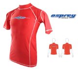 (Osprey) Mens Wetsuit Rash Vest (XX Large) (Red)