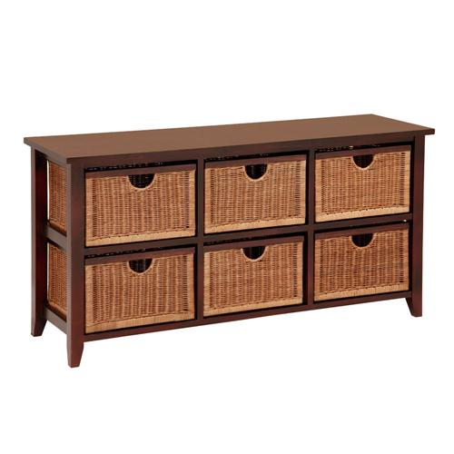 Arabica Dark 6 Drawer Chest 912.066