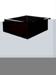 Arboreta Bronze Zinc Cube Planter