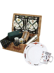 Arboreta Sporting Fishing Picnic Basket 4 person