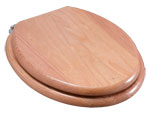 Architeckt Natural Oak Solid Wooden Toilet Seat