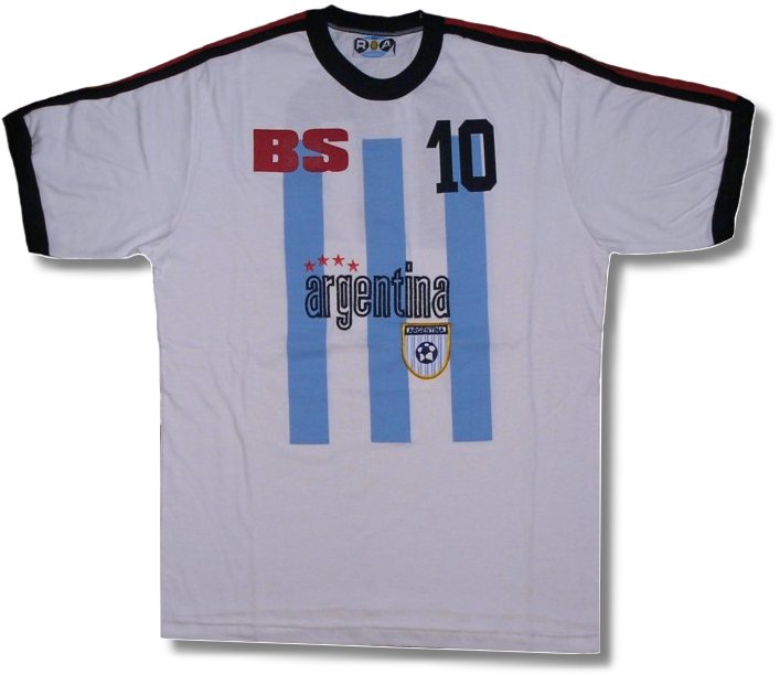  Argentina Tee (white) 05/06