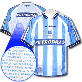 Topper Racing Club Centenary shirt
