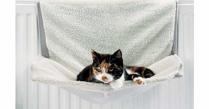 Argos Cat Radiator Bed - White