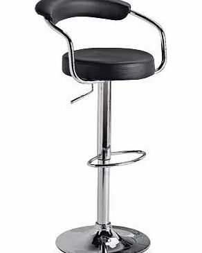 Argos Executive Black Gas Lift Bar Stool