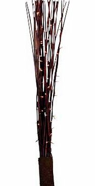 Argos Rope Bound Dark Reed Floor Lamp - Chocolate