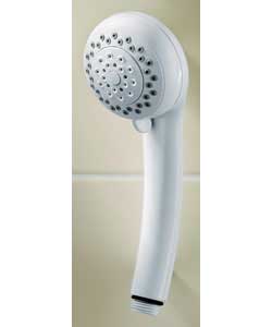 Argos Value Range 3 Mode White Shower Head