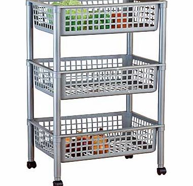 3 Tier Vegetable Trolley