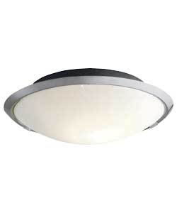 Value Range Flush 60W Chrome Ceiling/Wall Light